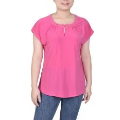 Petites Grommet Blouse