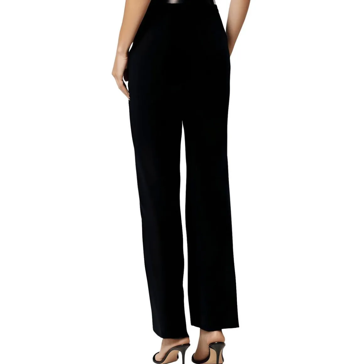 Petites High-Rise Bootcut Pants