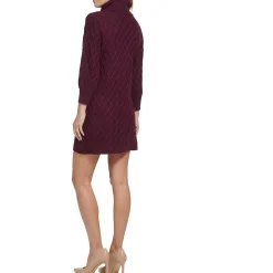Petites Knit Above Knee Sweaterdress