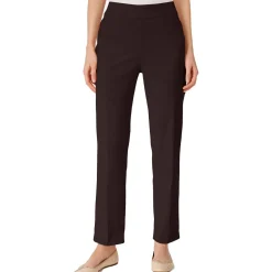 Petites Modern Fit Slimming Straight Leg Pants