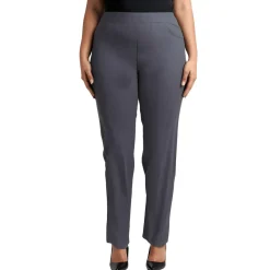 Petites Modern Fit Slimming Straight Leg Pants