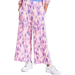 Petites Pleated Wide Leg Pants