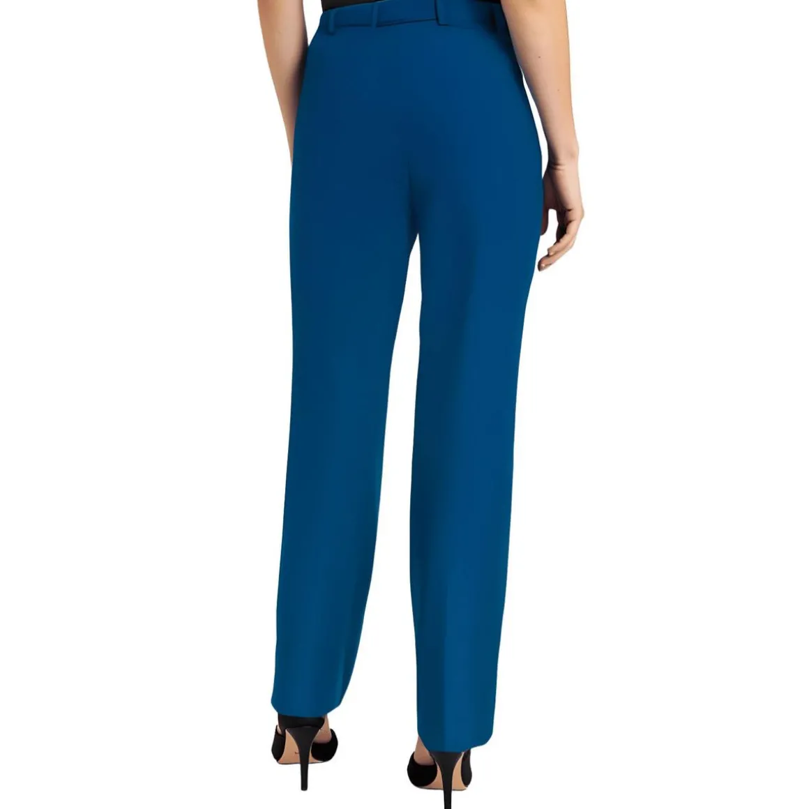 Petites Pocket Straight Leg Pants