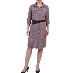 Petites Pocket Shirtdress