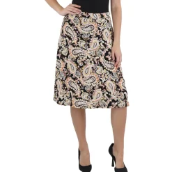 Petites Printed A-Line Skirt