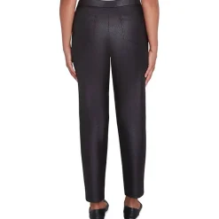 Petites Rue Rivoli Coated Straight Leg Pants