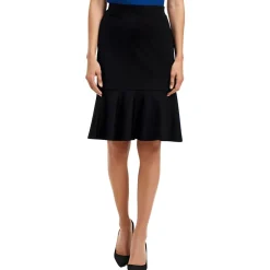 Petites Solid Pencil Skirt