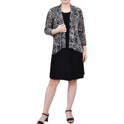 Petites Solid Sheath Dress