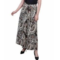 Petites Tie Waist Maxi Maxi Skirt