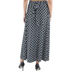 Petites Tie Waist Maxi Maxi Skirt