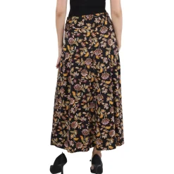 Petites Tie Waist Maxi Maxi Skirt