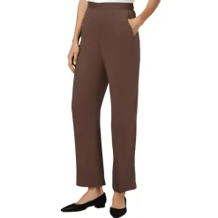 Petites Wine Country Solid Dress Pants