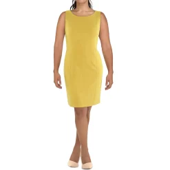 Petites Zipper Fit & Flare Dress