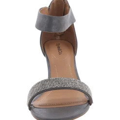 Phillys Padded Insole Embellished Evening Heels