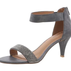 Phillys Padded Insole Embellished Evening Heels