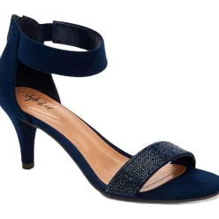 Phillys Padded Insole Embellished Evening Heels