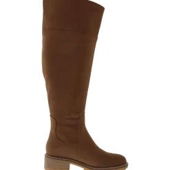 Pike Block Heel Tall Thigh-High Boots