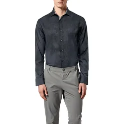 Pindot Button-Down Shirt