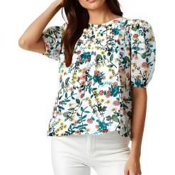 Pintuck Chiffon Blouse