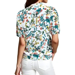 Pintuck Chiffon Blouse