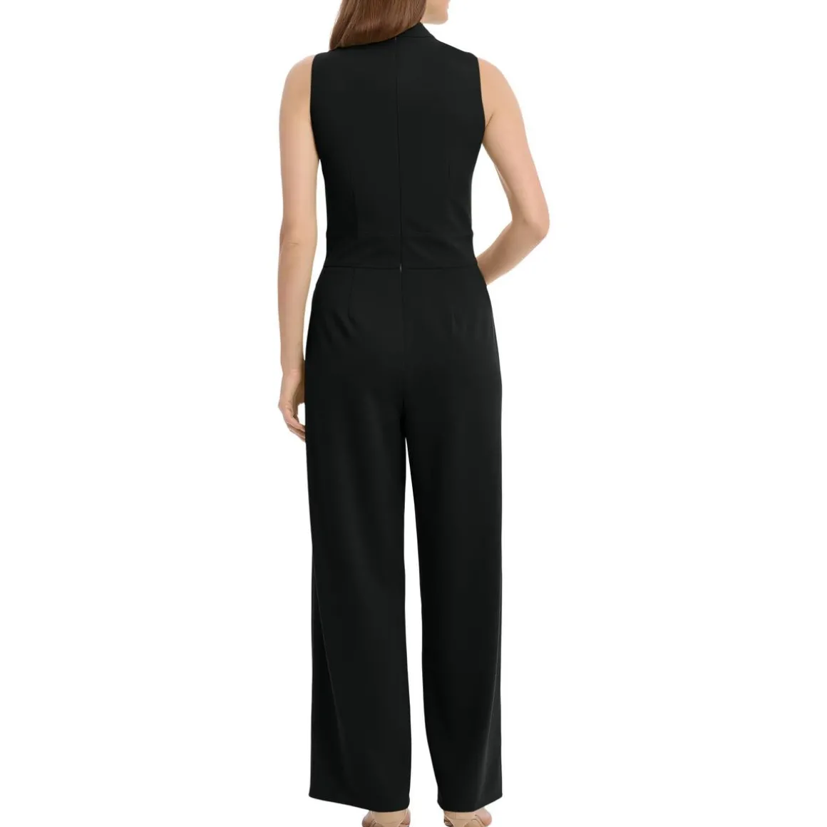 Pintuck Wide Legs Jumpsuit