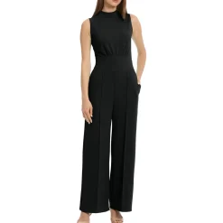 Pintuck Wide Legs Jumpsuit