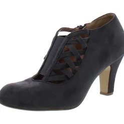 Piper Faux Suede Cut-Out Shooties