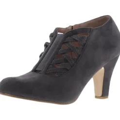 Piper Faux Suede Cut-Out Shooties