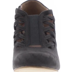 Piper Faux Suede Cut-Out Shooties