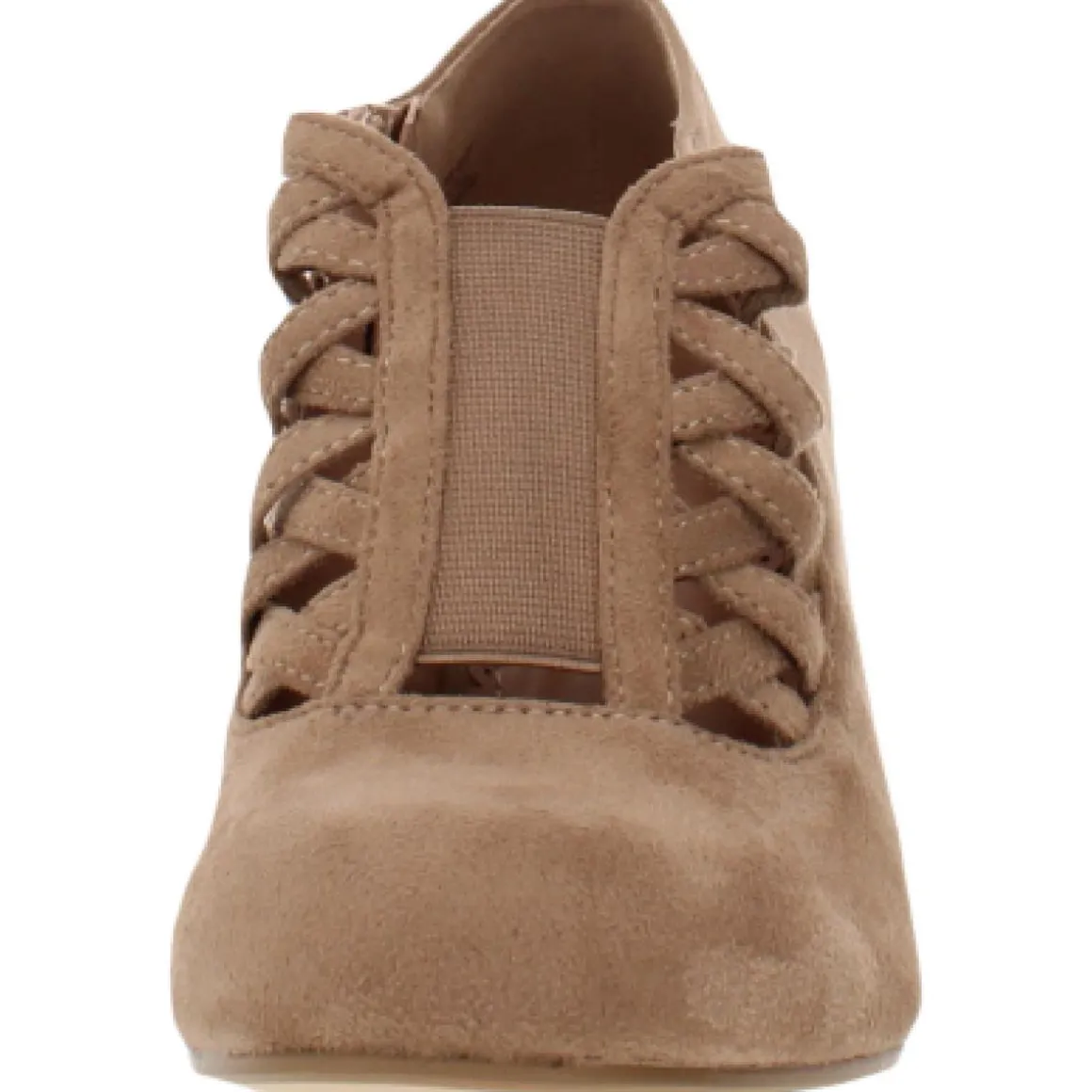 Piper Faux Suede Cut-Out Shooties