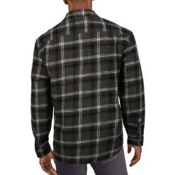 Plaid Cotton Button-Down Shirt