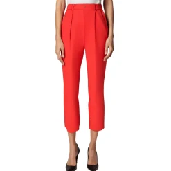 Pleated Ankle Pants