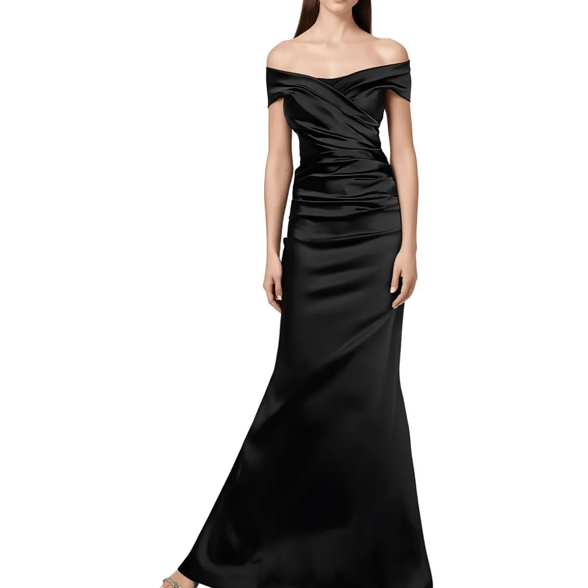 Pleated Evening Dress
