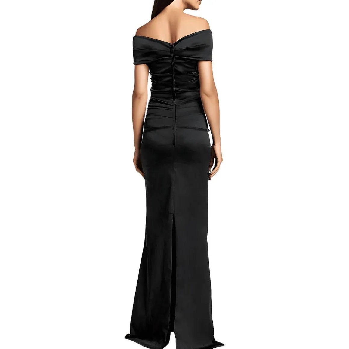 Pleated Evening Dress