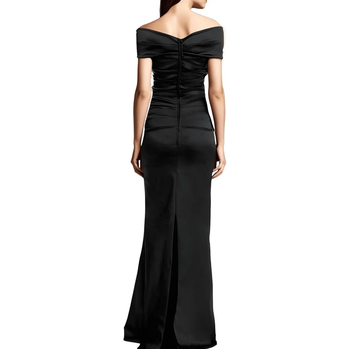 Pleated Evening Dress