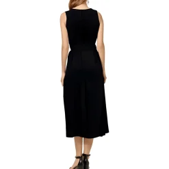 Pleated Midi Dress