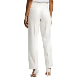 Pleated Straight Leg Pants