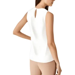 Pleated Chiffon Shell