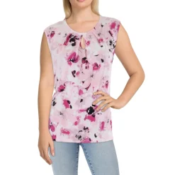 Pleated Sleeveless Shell