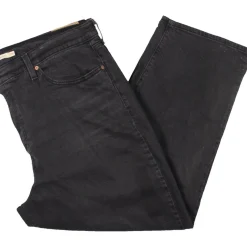 Plus Super High Rise Ankle Straight Leg Jeans