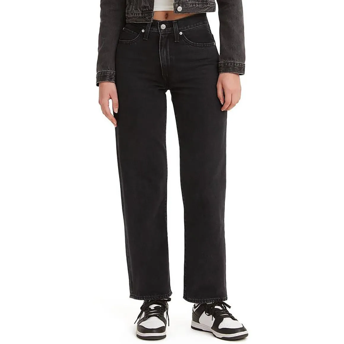 Plus '94 Baggy Pocket Denim Straight Leg Jeans