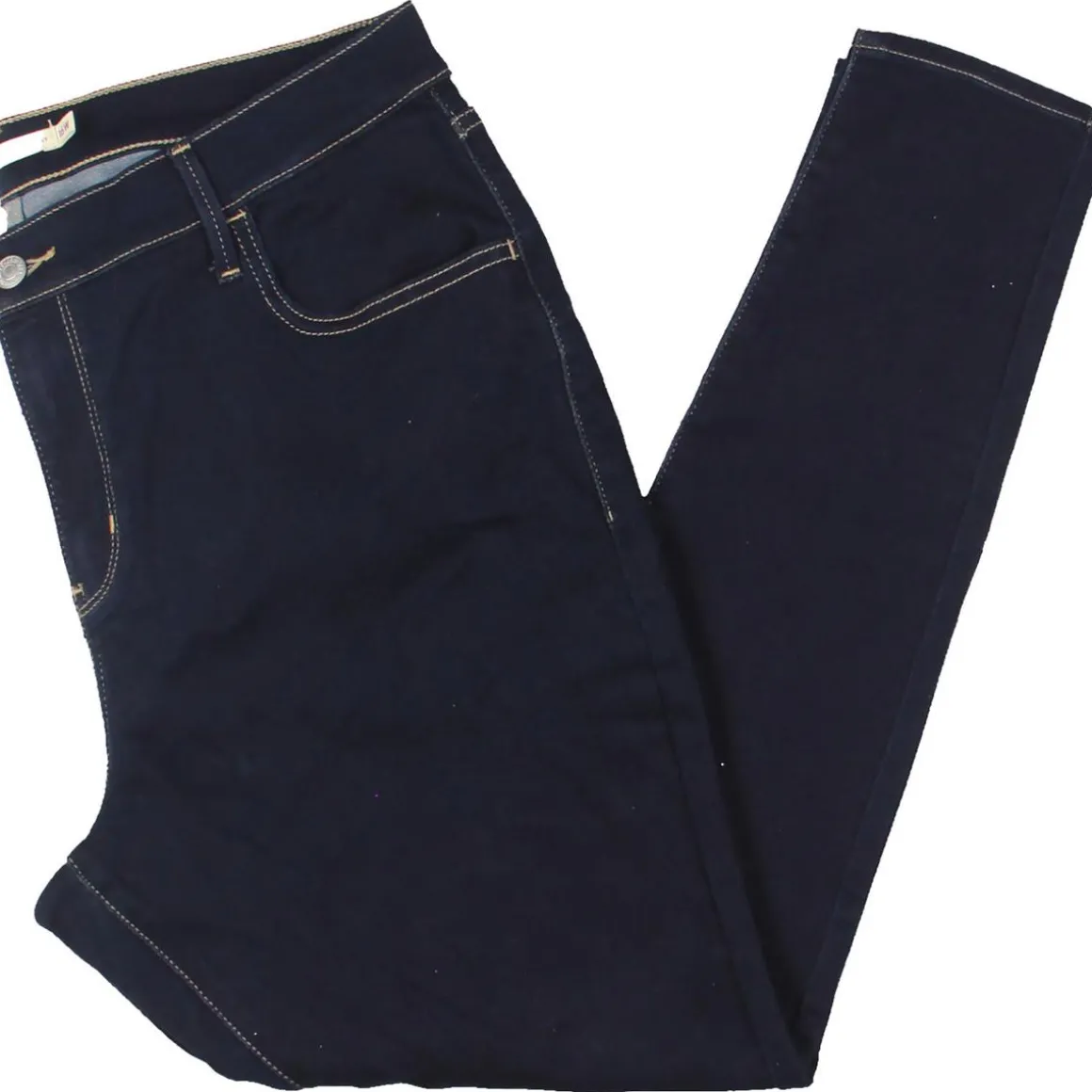 Plus 720 High Rise Dark Wash Skinny Jeans