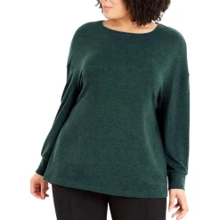 Plus Soft Knit Pullover Top