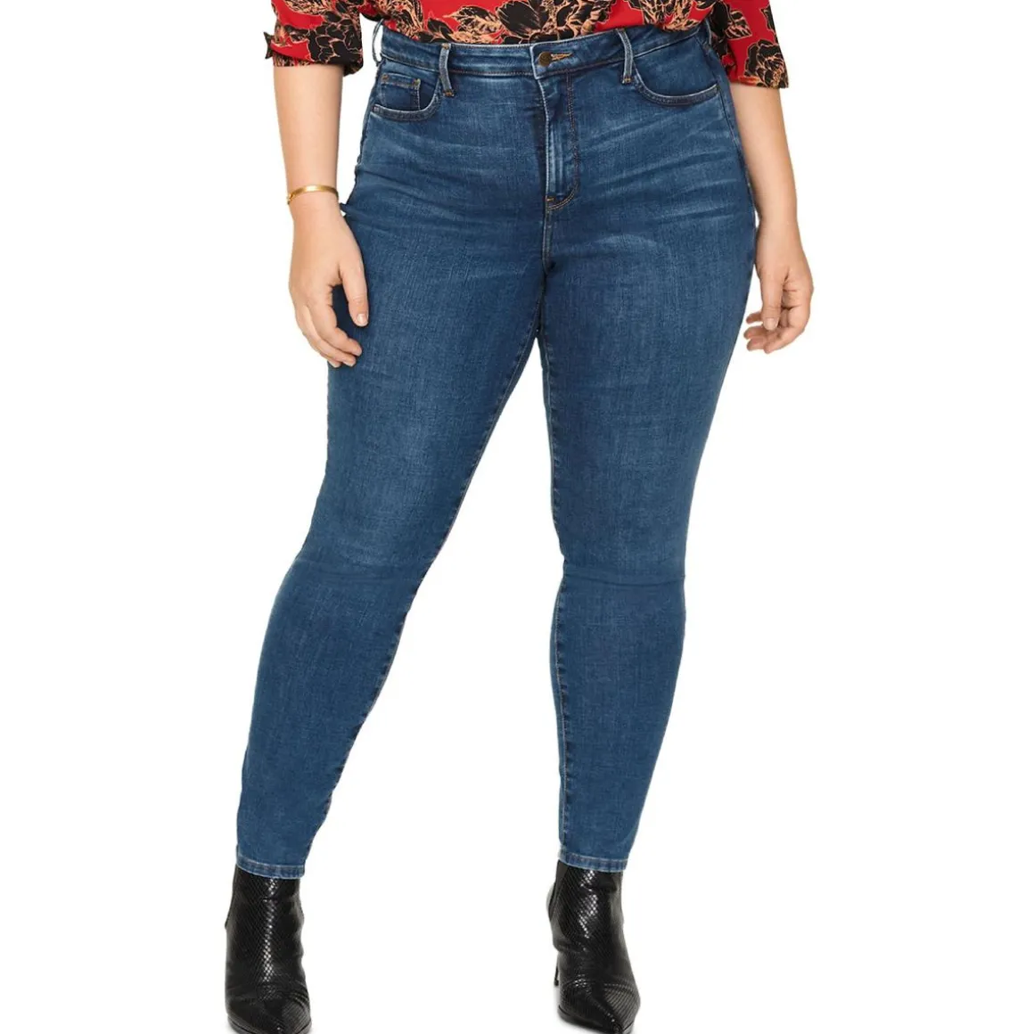 Plus Ami High Waist Stret Skinny Jeans