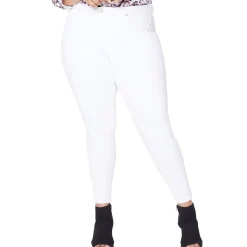 Plus Ami Pocket Button-Zip Fly Skinny Jeans