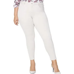 Plus Ami Pocket Button-Zip Fly Skinny Jeans