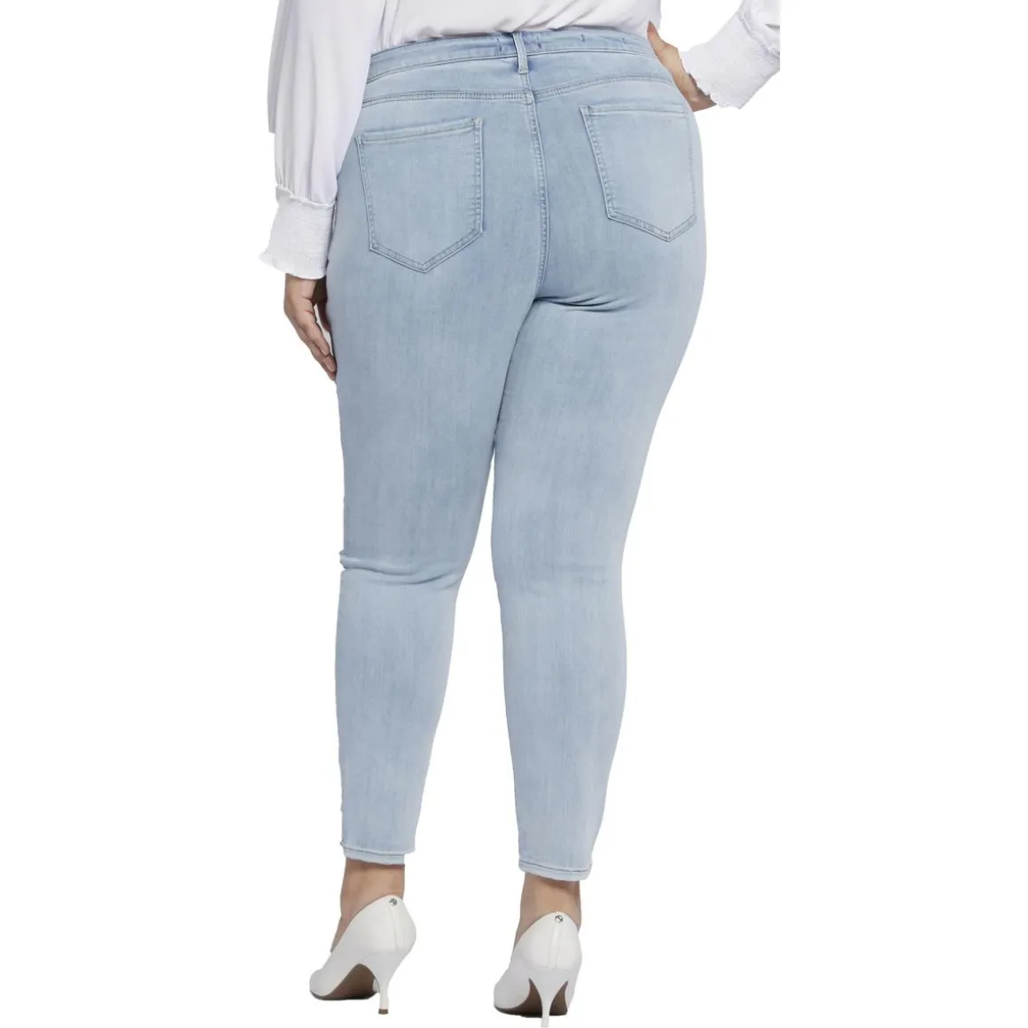 Plus Ami Stretch Denim Skinny Jeans