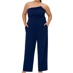 Plus Asymmetric Jumpsuit