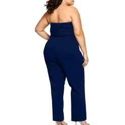 Plus Asymmetric Jumpsuit