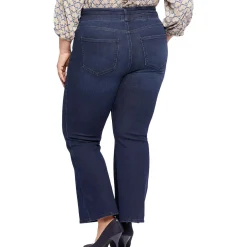 Plus Ava High Rise Dark Wash Flared Jeans